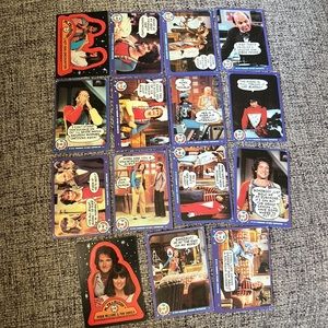 Topps Mork & Mindy Lot of 15 Trading Cards